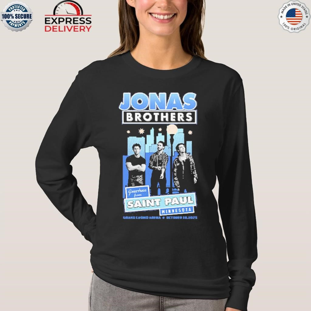 Jonas Brothers Greetings From Saint Paul Minnesota Shirt