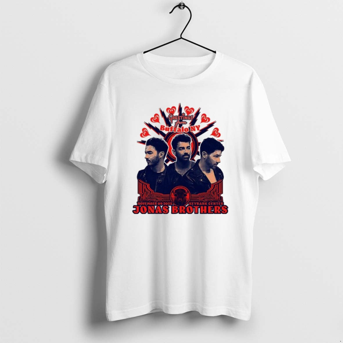 Official Jonas Greetings From Your Hometown Buffalo Ny Keybank Center 2025 T-Shirts, Hoodie, Sweatshirt | InkRitualCo.com