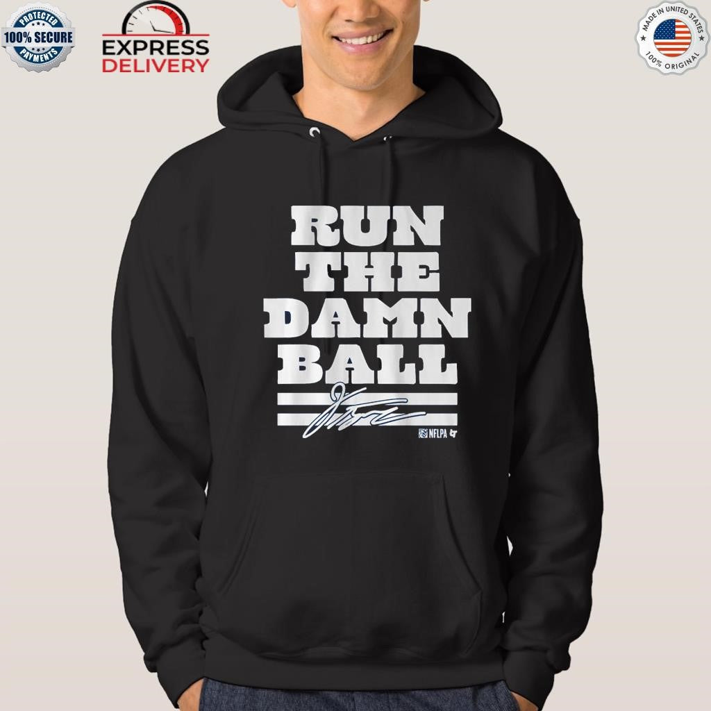 Jonathan Taylor Run the Damn Ball Shirt