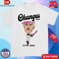 Justin Bieber Changes Baseball Shirts
