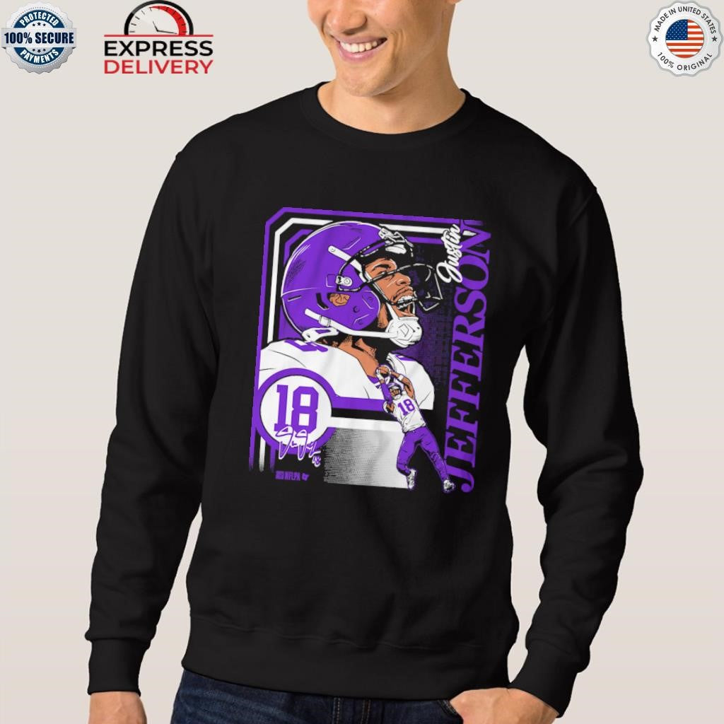 Justin Jefferson Collage Frame Shirt