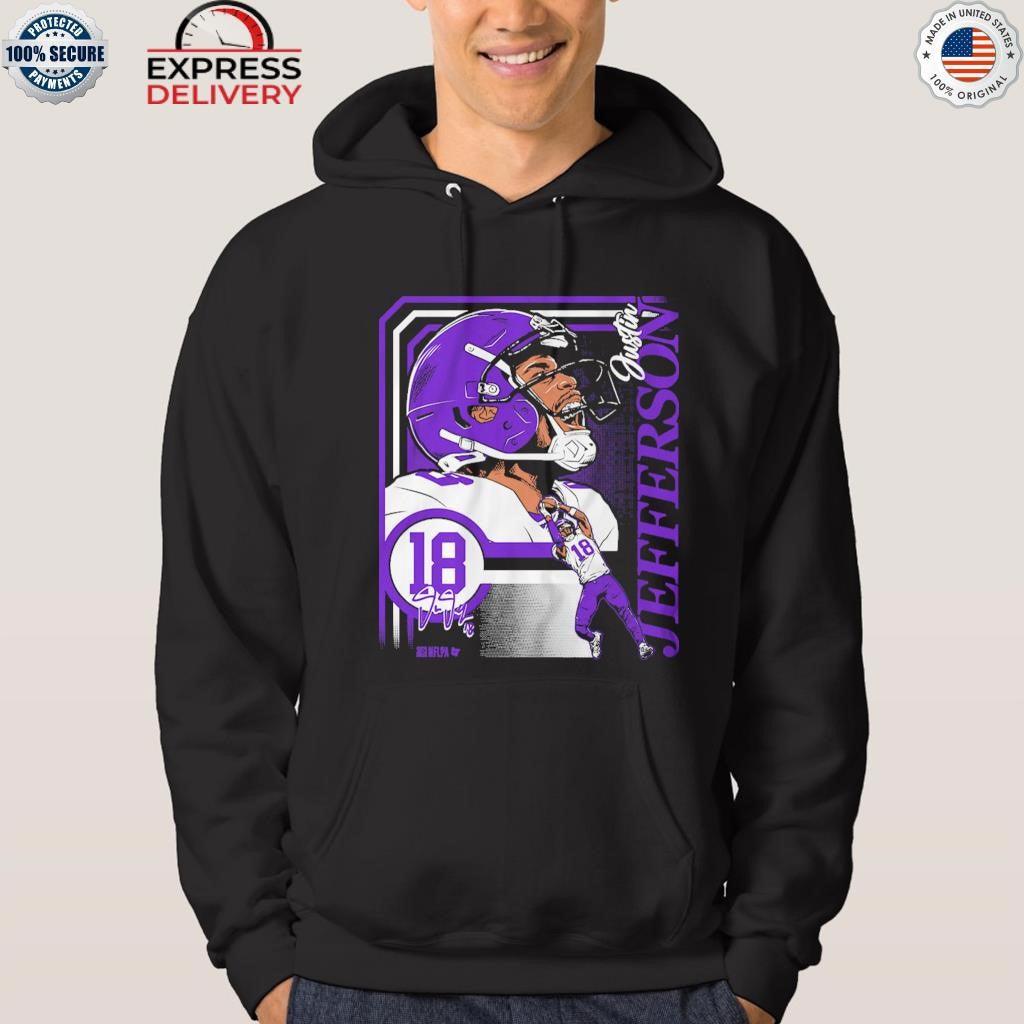Justin Jefferson Collage Frame Shirt
