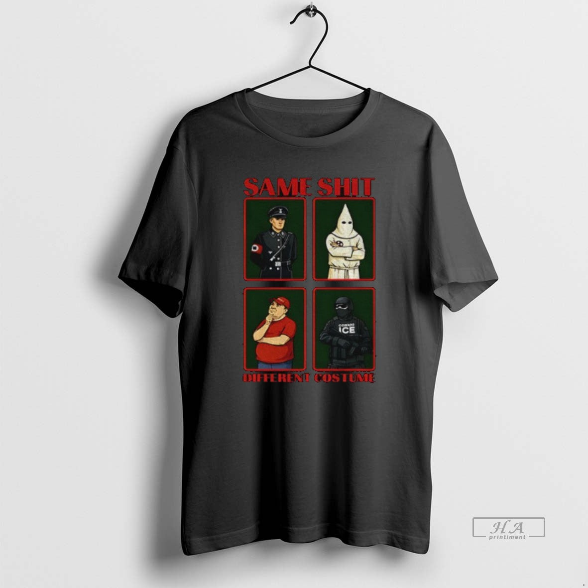 Official Kkk Maga Same Shit Different Costume Graphic T-Shirts, Hoodie, Sweatshirt | InkRitualCo.com