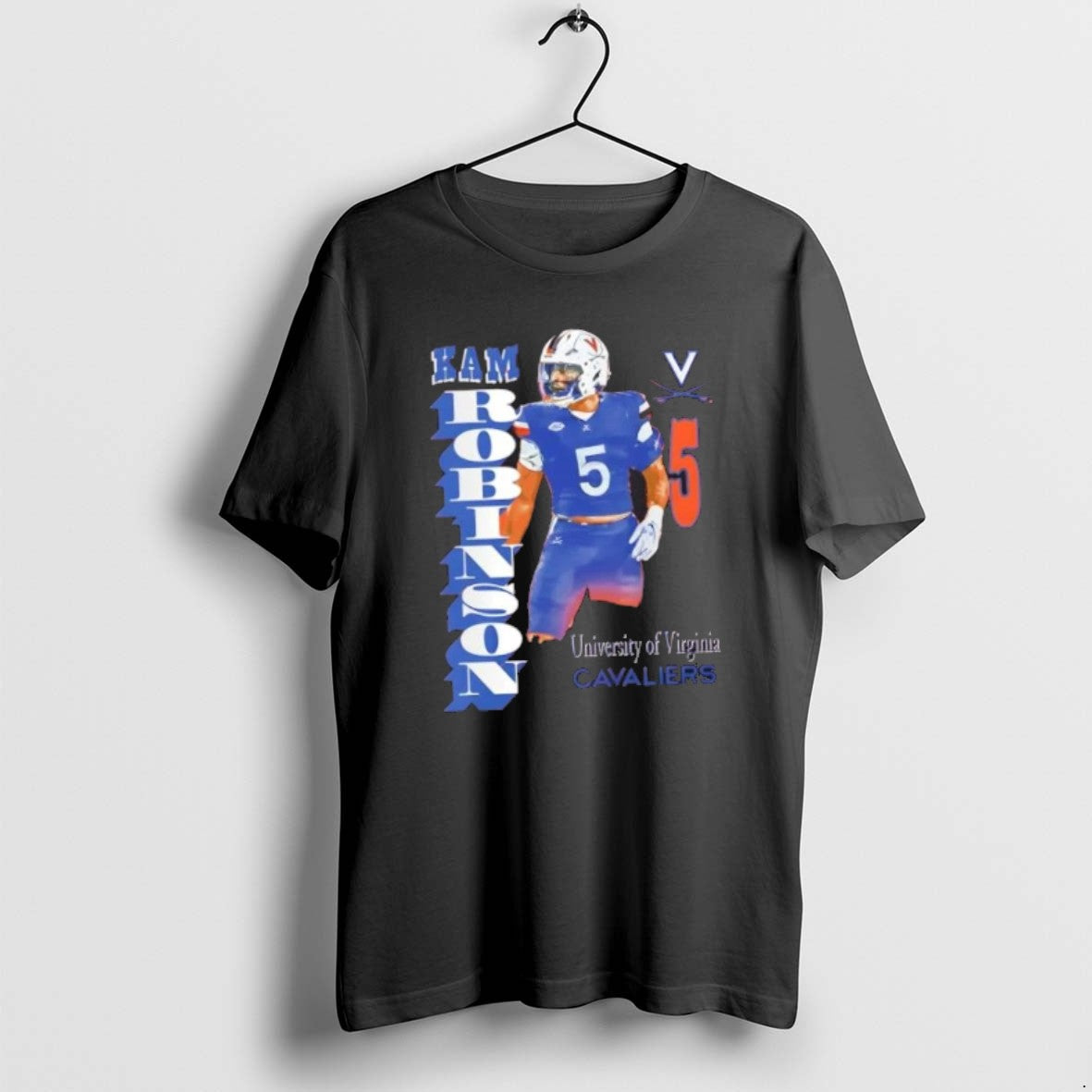 Official Kam Robinson Virginia Cavaliers Portrait T-Shirts, Hoodie, Sweatshirt | InkRitualCo.com