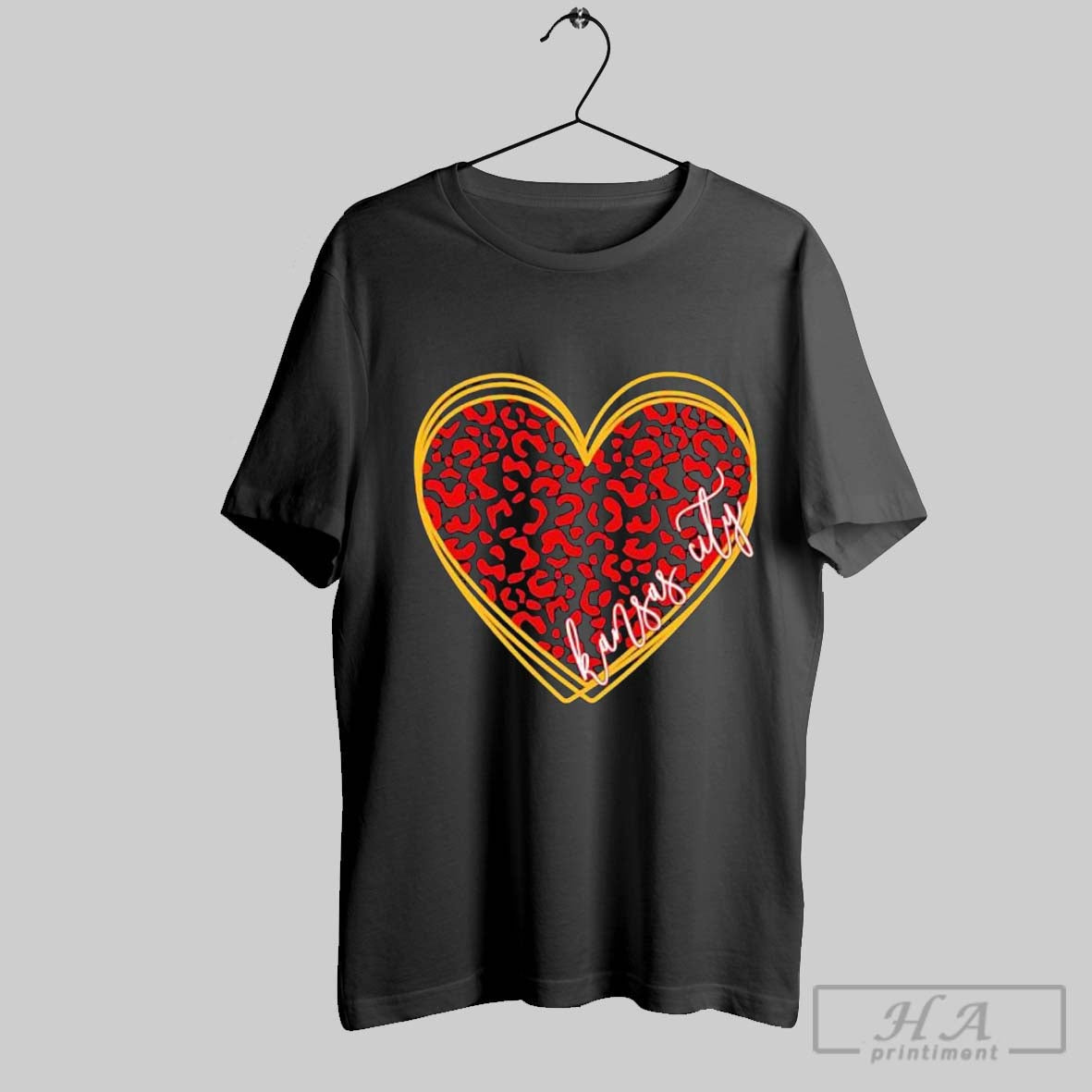 Official Kansas City Chiefs Hallow Leopard Heart T-Shirts, Hoodie, Sweatshirt | InkRitualCo.com