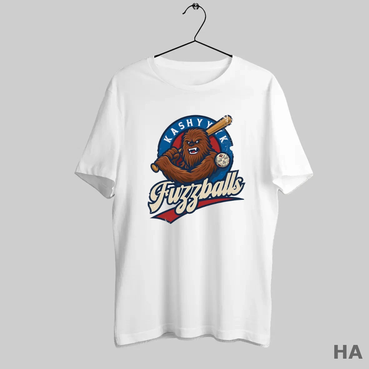 Official Kashyyyk Fuzzballs Wookiee Baseball Logo T-Shirts, Hoodie, Sweatshirt | InkRitualCo.com