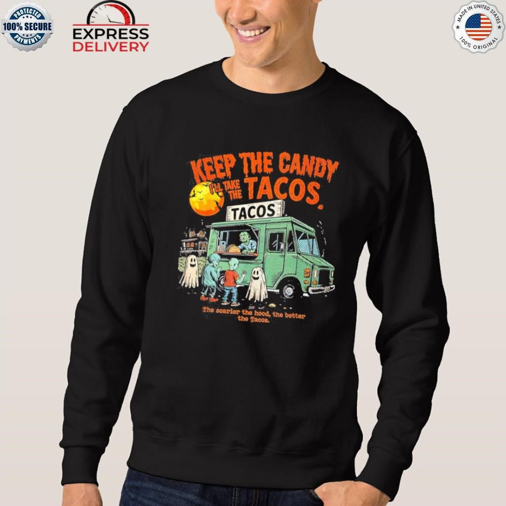 Keep The Candy I’ll Take The Tacos Halloween 2025 Shirt