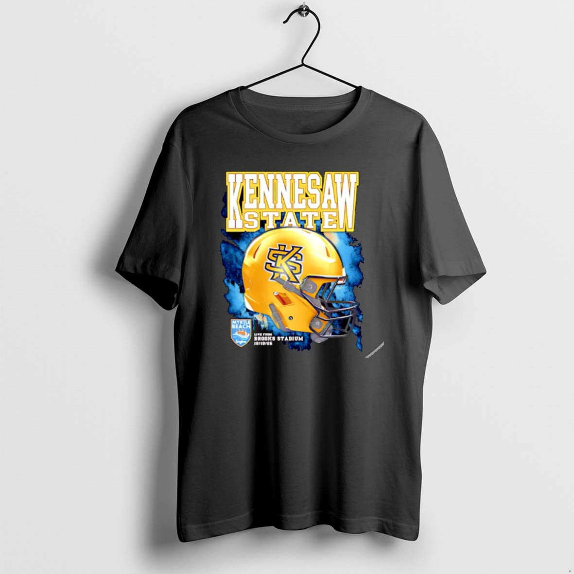Official Kennesaw State Owls Ksu Myrtle Beach Bowl 2025 Helmet Christmas T-Shirts, Hoodie, Sweatshirt | InkRitualCo.com