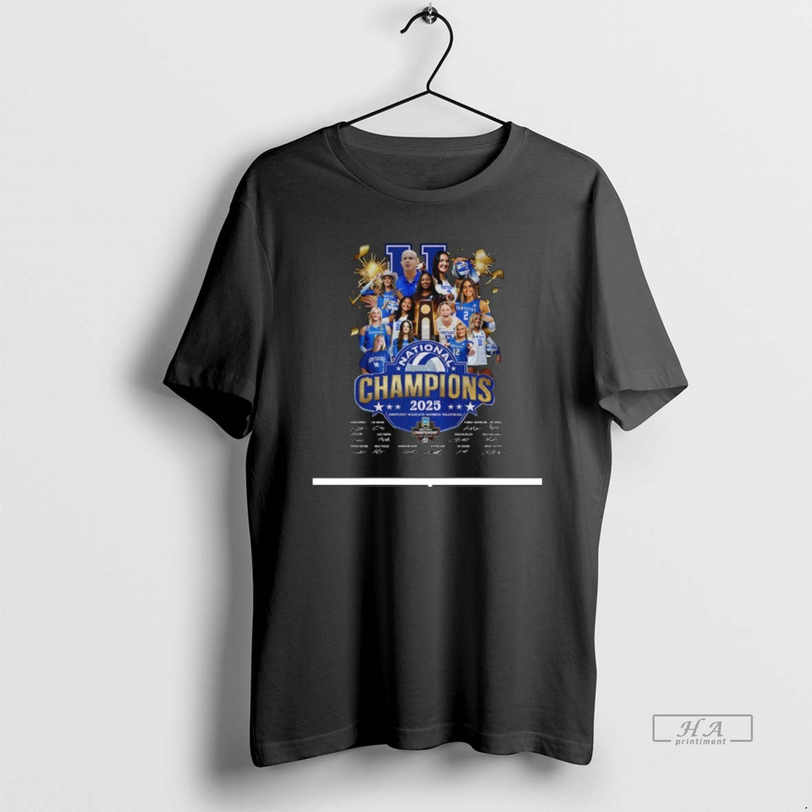 Official Kentucky Wildcats Womens Volleyball 2025 National Champions Signatures T-Shirts, Hoodie, Sweatshirt