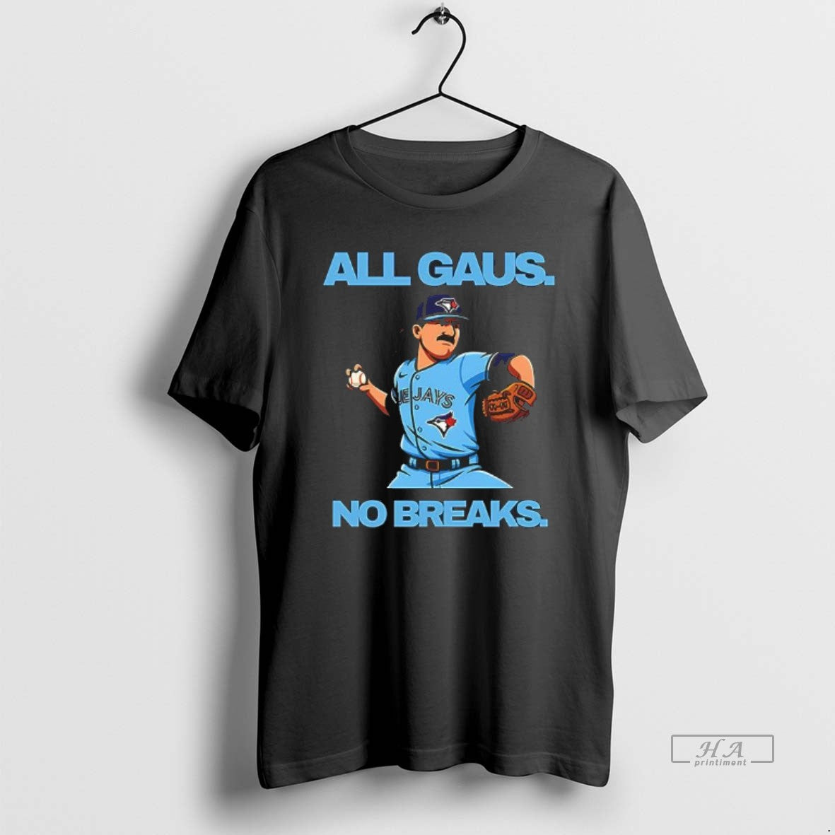 Official Kevin Gausman All Gaus No Brakes Toronto Blue Jays Caricature T-Shirts, Hoodie, Sweatshirt | InkRitualCo.com