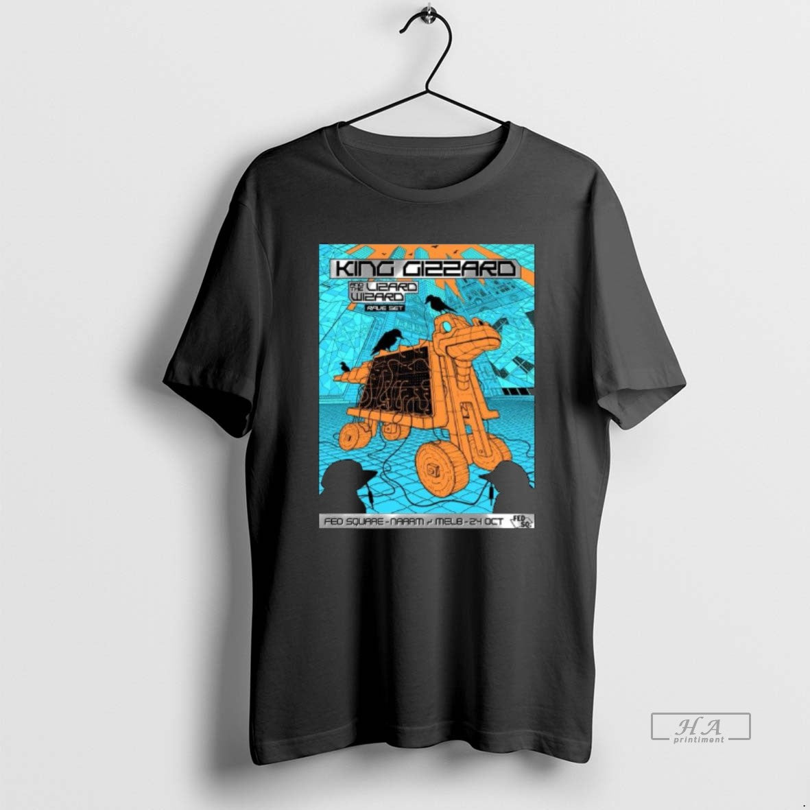 Official King Gizzard And The Lizard Wizard Melbourne Australia 2025 At Fed Square On October T-Shirts, Hoodie, Sweatshirt