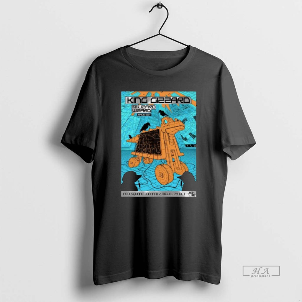 Official King Gizzard And The Lizard Wizard Melbourne October 24 2025 Tour Long Sleve T-Shirts, Hoodie, Sweatshirt