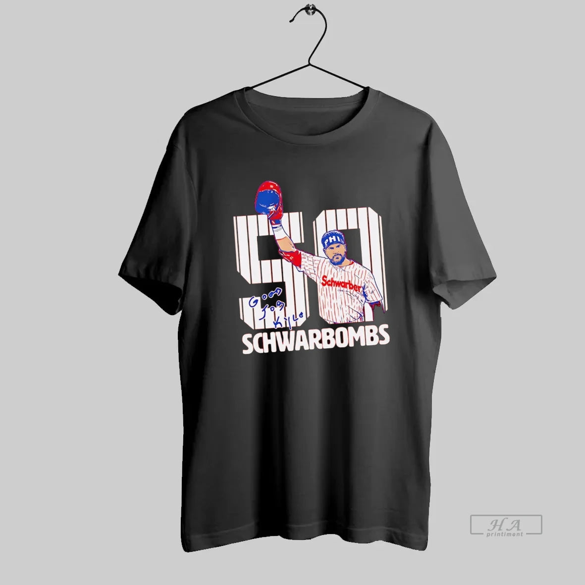 Official Kyle Schwarber 50 Schwarbombs Signature Phillies T-Shirts, Hoodie, Sweatshirt | InkRitualCo.com