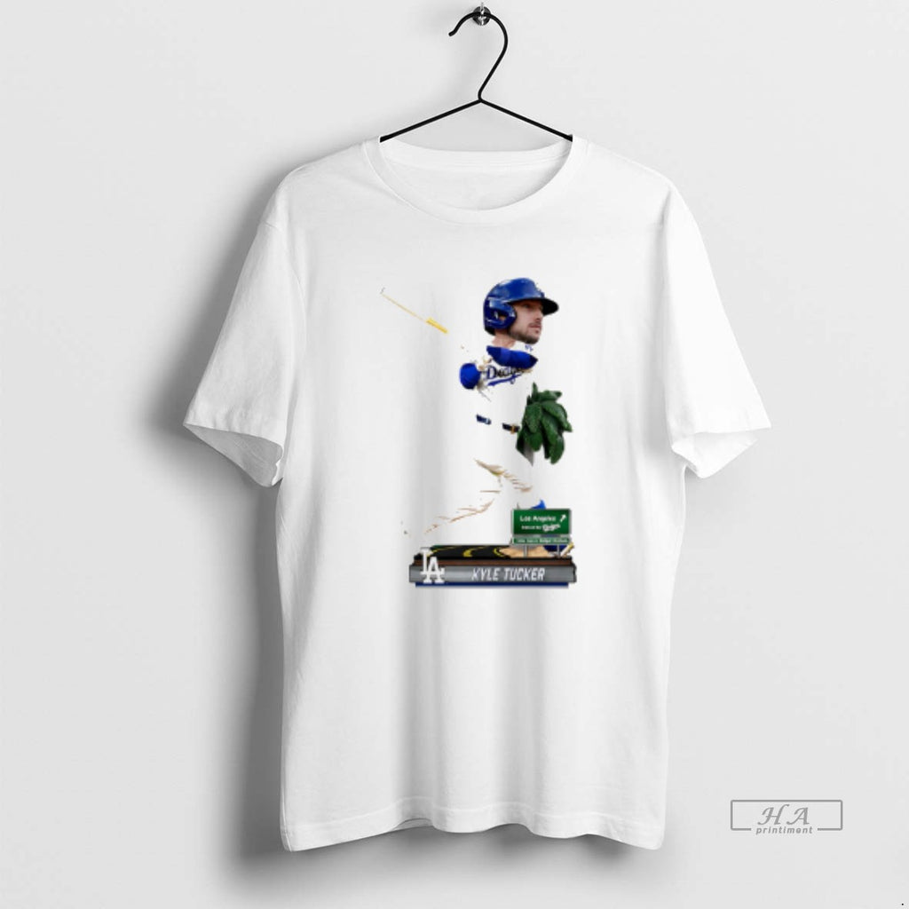 Official Kyle Tucker Los Angeles Dodgers Next Stop Caricature T-Shirts, Hoodie, Sweatshirt | InkRitualCo.com