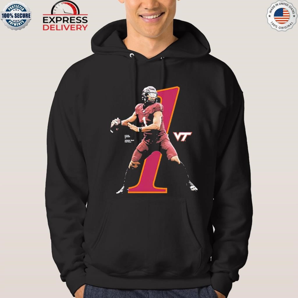 Kyron Drones Virginia Tech Hokies Breakthrough Series Nil Shirt