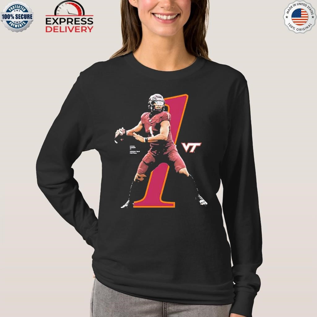 Kyron Drones Virginia Tech Hokies Breakthrough Series Nil Shirt