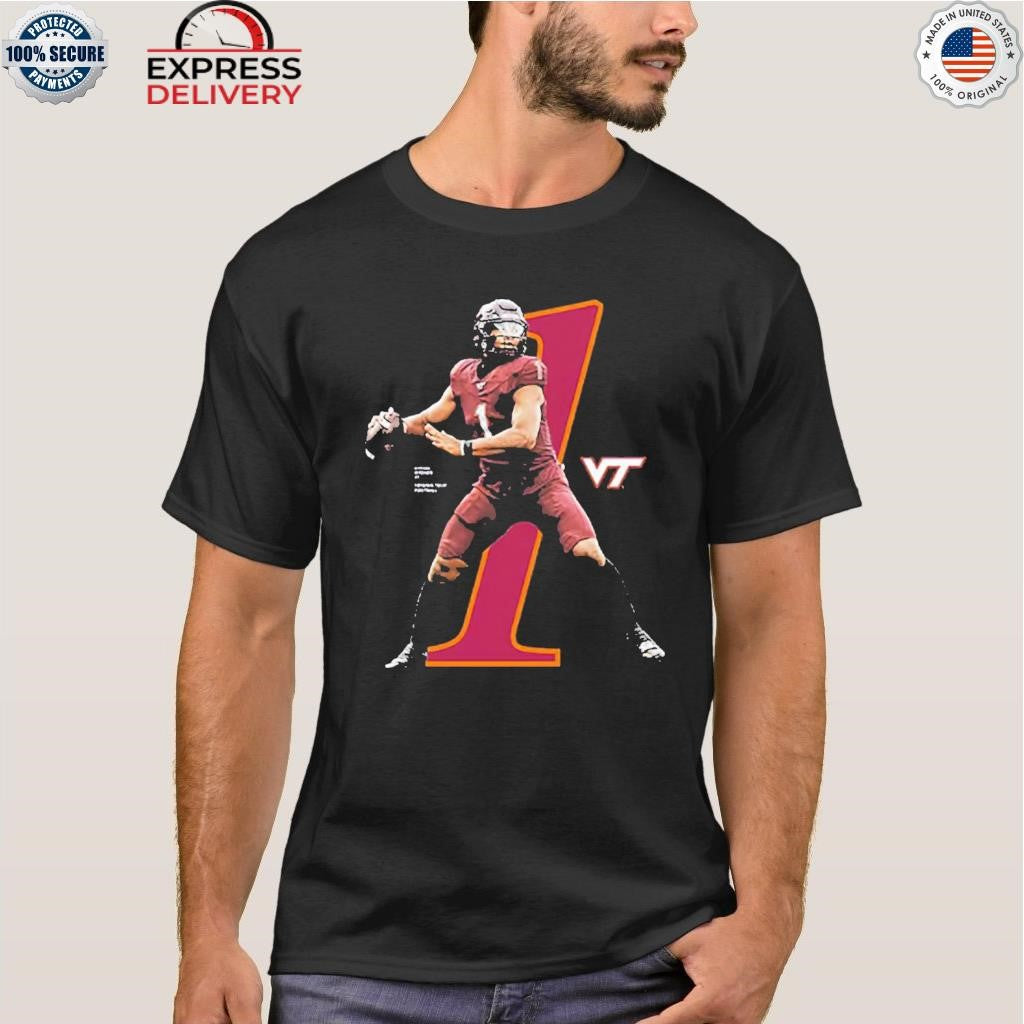 Kyron Drones Virginia Tech Hokies Breakthrough Series Nil Shirt