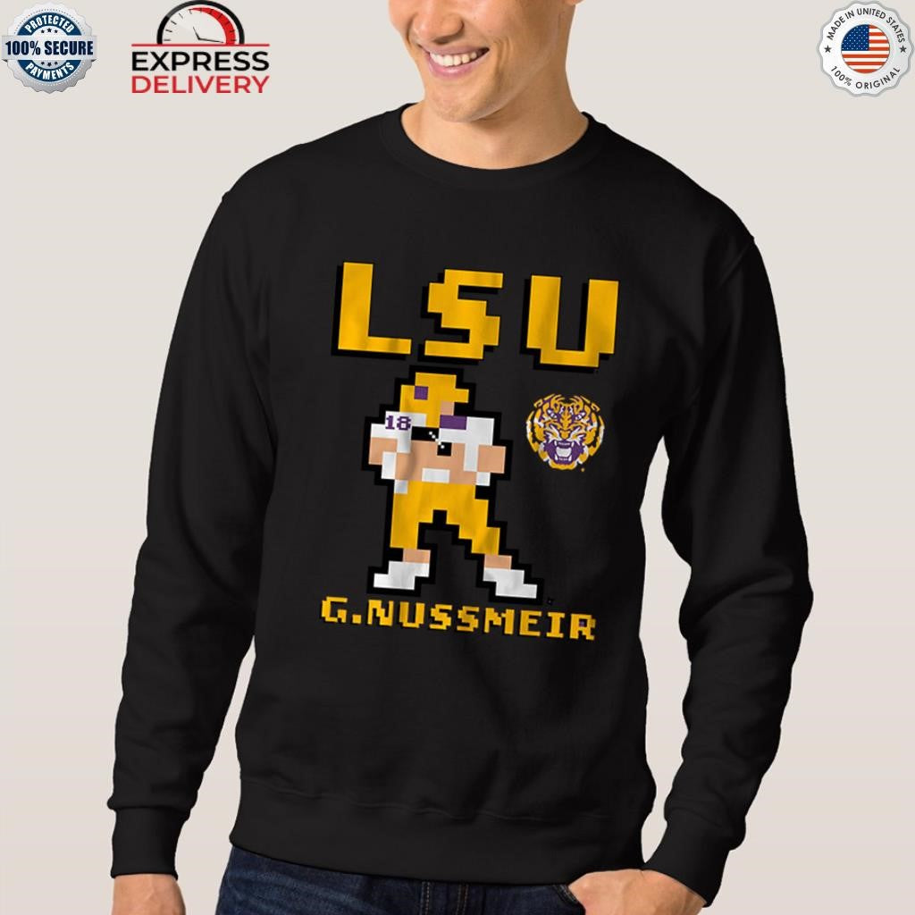 LSU Football Garrett Nussmeier Retro Baller Shirt
