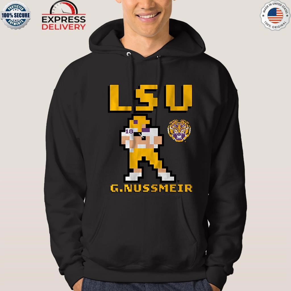 LSU Football Garrett Nussmeier Retro Baller Shirt