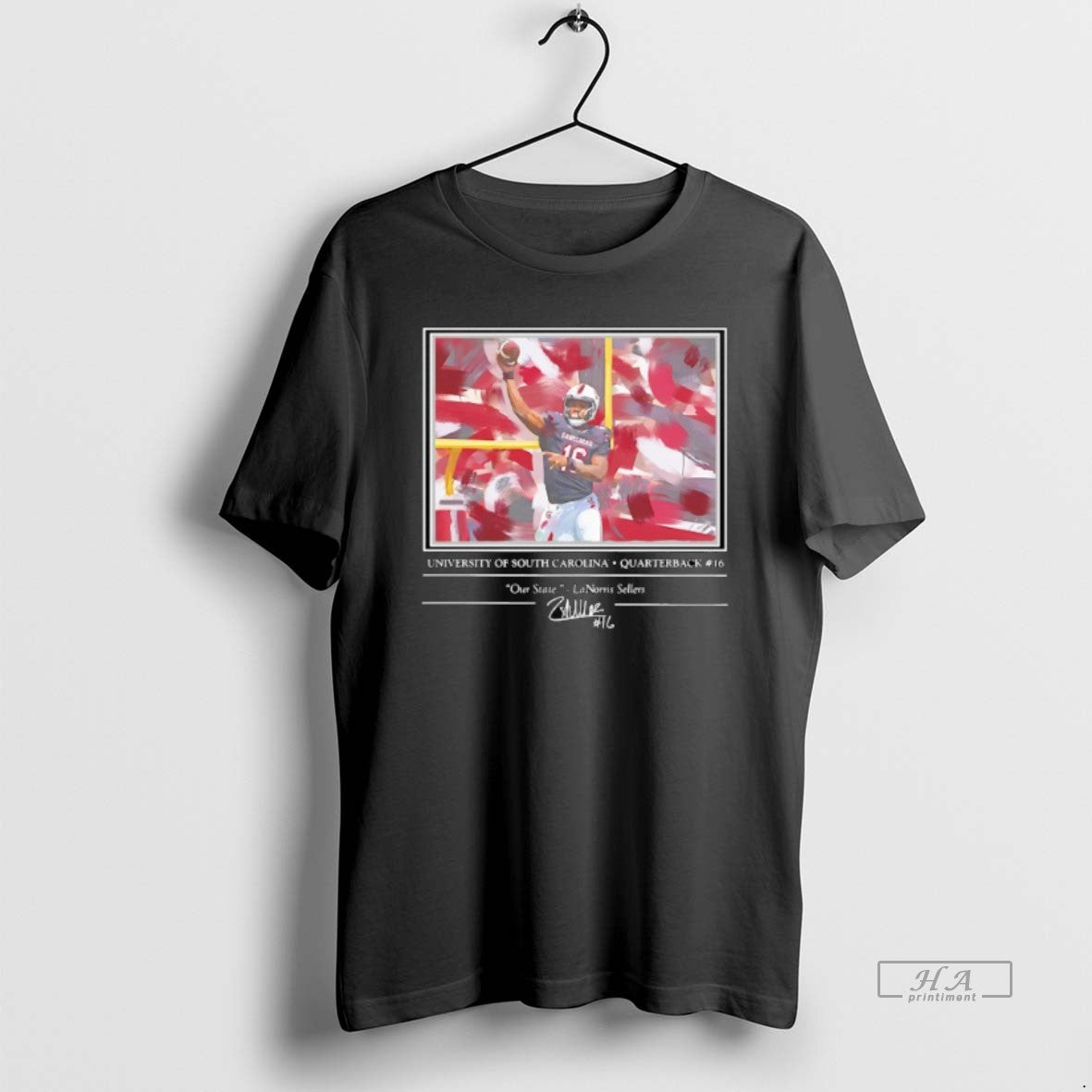 Official Lanorris Sellers University Of South Carolina Gamecocks Signature T-Shirts, Hoodie, Sweatshirt | InkRitualCo.com