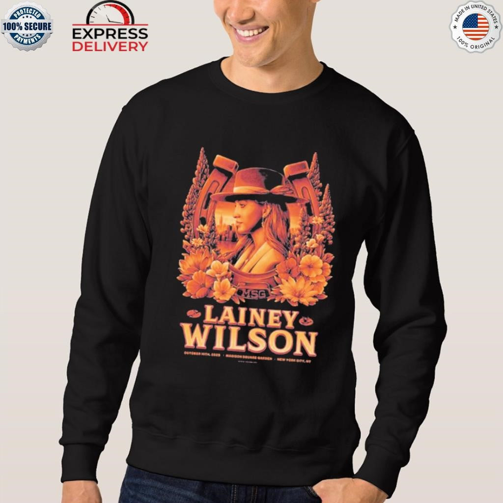 Lainey Wilson Tour Madison Square Garden Oct 10 2025 Shirt