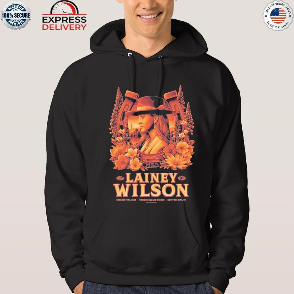 Lainey Wilson Tour Madison Square Garden Oct 10 2025 Shirt