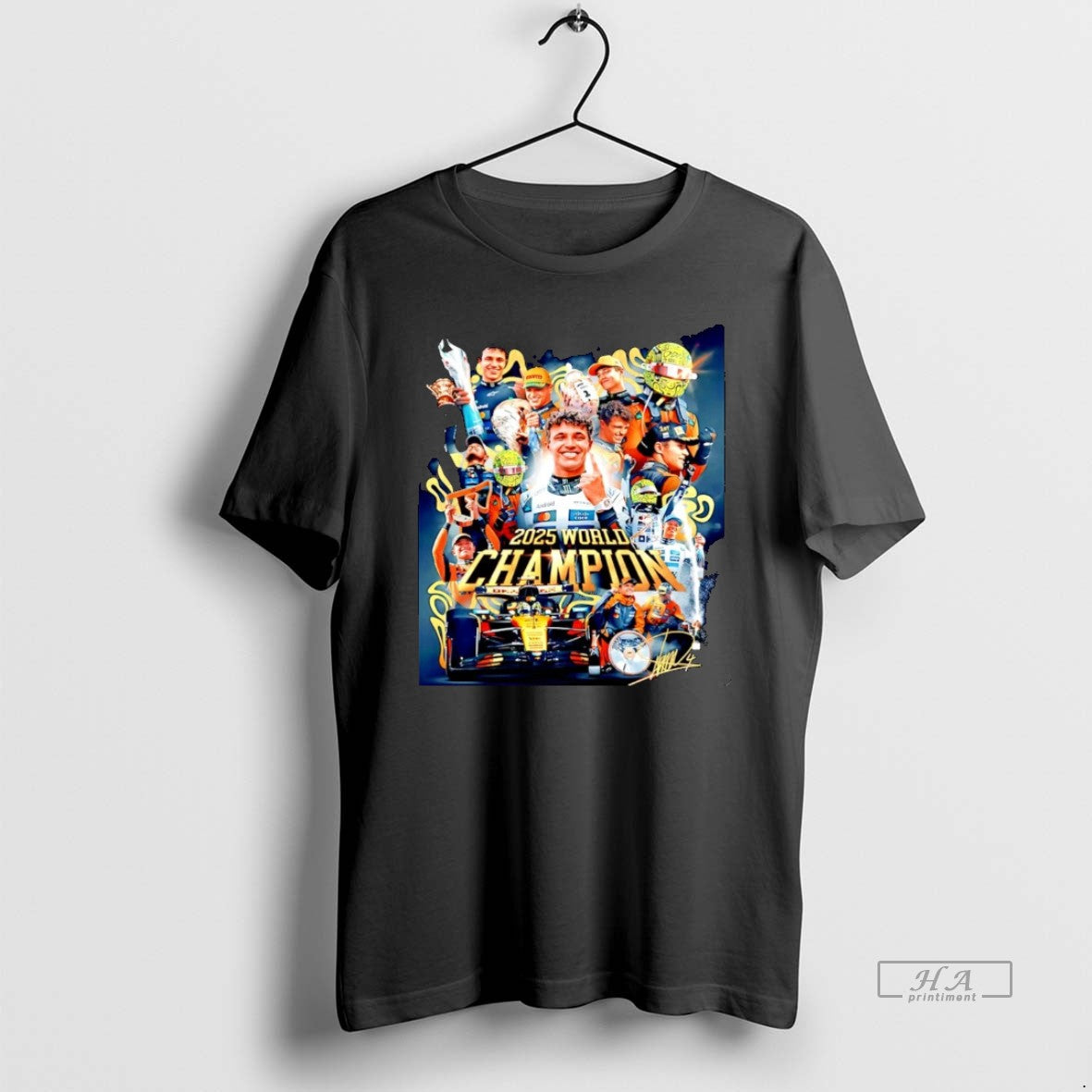Official Lando Norris 2025 World Drivers Champion T-Shirts, Hoodie, Sweatshirt
