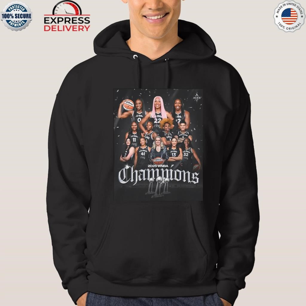 Las Vegas Aces 2025 WNBA Champions Shirt