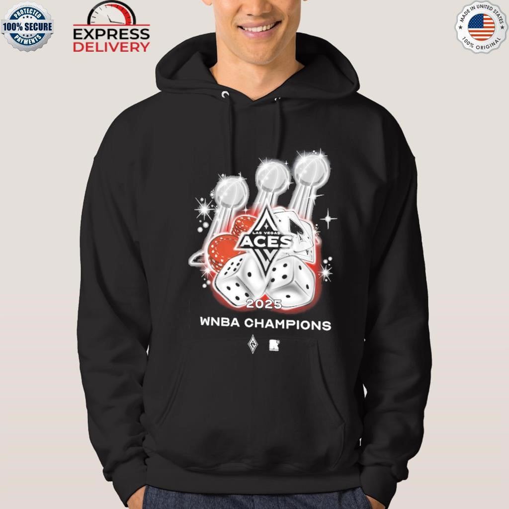 Las Vegas Aces round21 Three-Time WNBA Champions Shirt