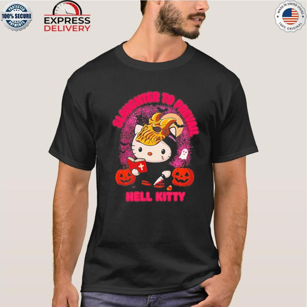 Le Massacre Prevaut Hell Kitty Halloween 2025 Shirt