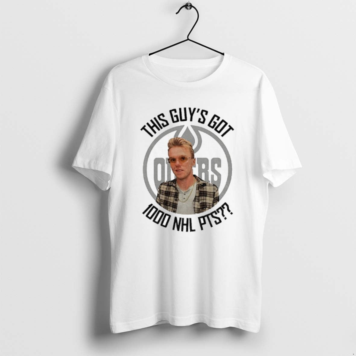 Official Leon Draisaitl Wearing Connor Mcdavid This Guys Got 1000 Nhl Points T-Shirts, Hoodie, Sweatshirt | InkRitualCo.com