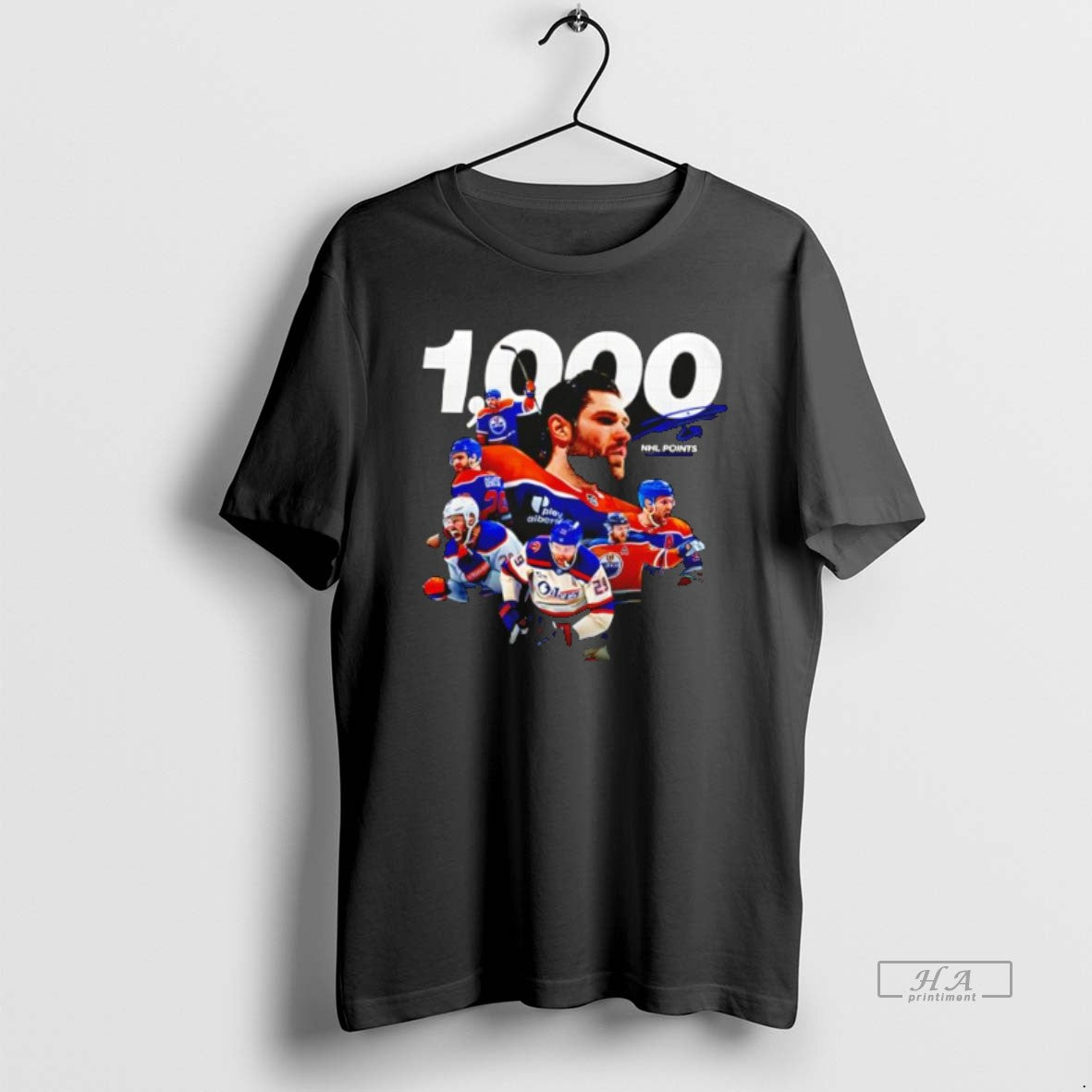 Official Leon Draisaitl Edmonton Oilers 1000 Career Nhl Points Limited Edition T-Shirts, Hoodie, Sweatshirt | InkRitualCo.com