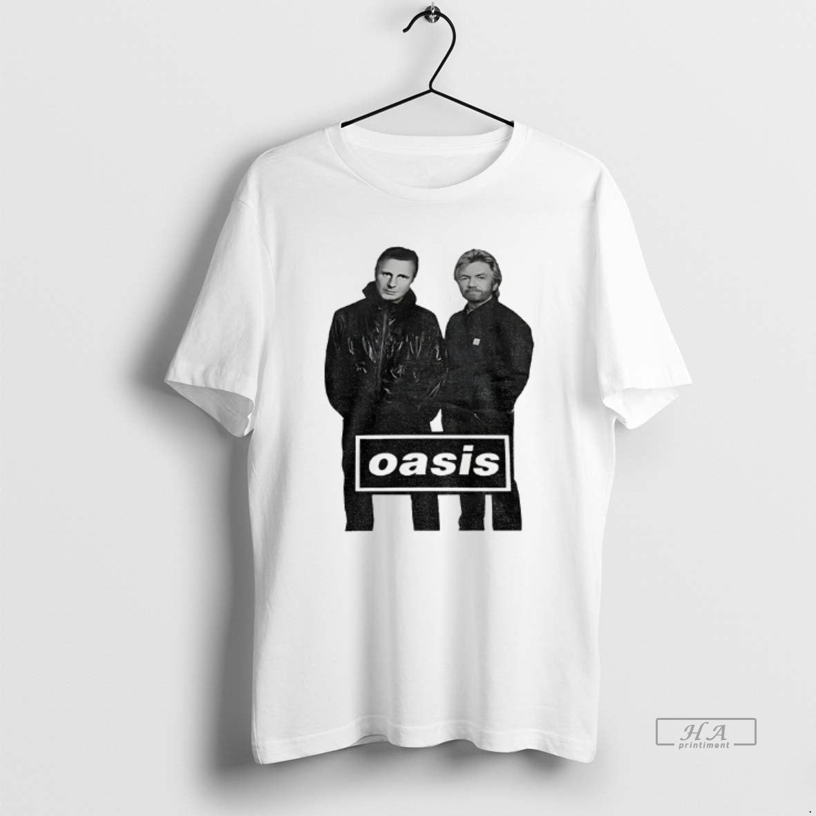 Official Liam Neeson And Noel Edmonds Oasis T-Shirts, Hoodie, Sweatshirt | InkRitualCo.com