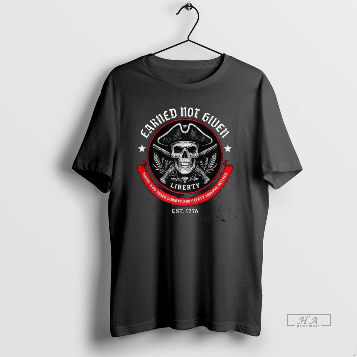 Official Liberty Earned Not Given T-Shirts, Hoodie, Sweatshirt | InkRitualCo.com