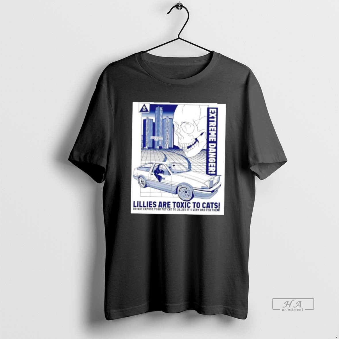 Official Lillies Are Toxic To Cats Extreme Danger Skull T-Shirts, Hoodie, Sweatshirt | InkRitualCo.com