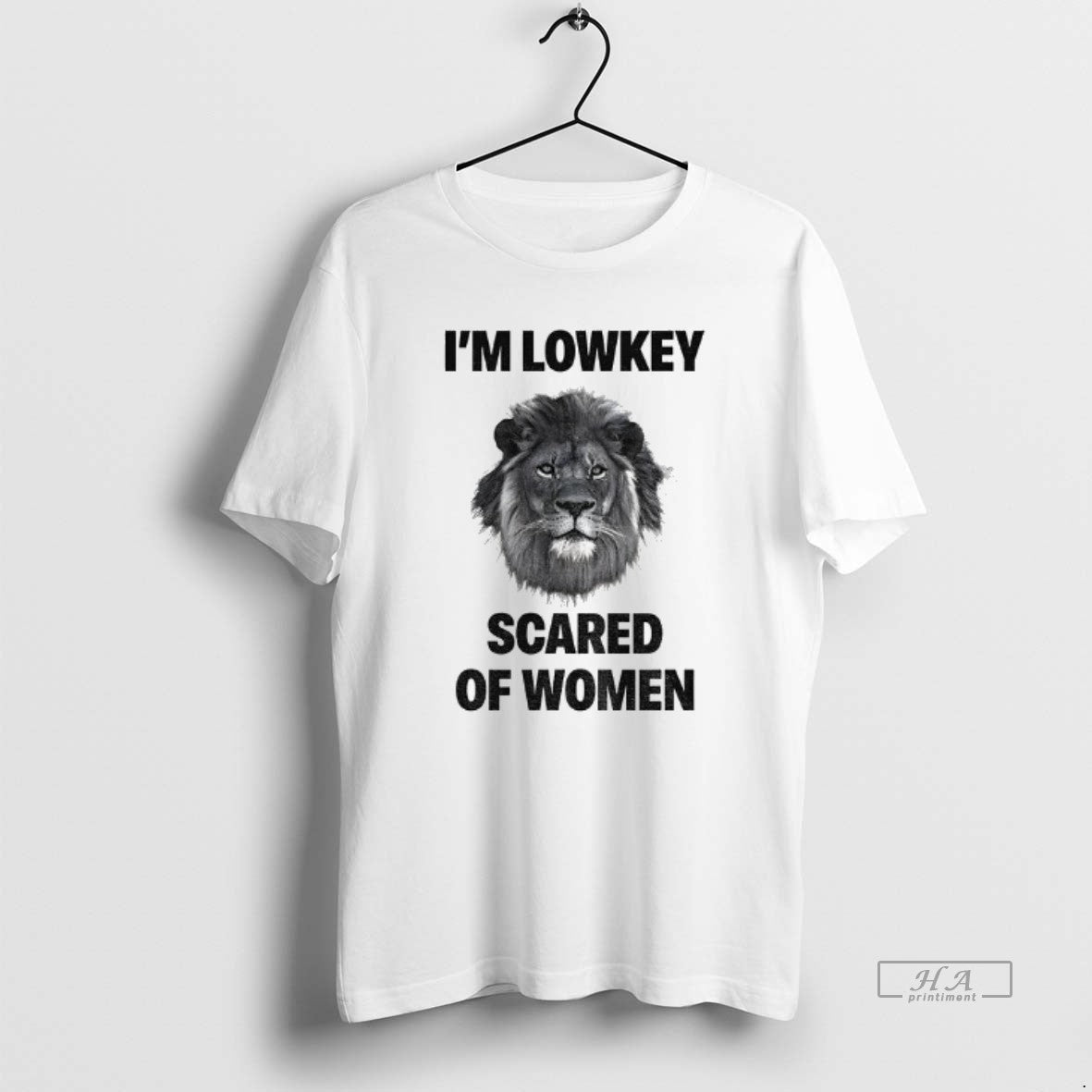 Official Lion Im Lowkey Scared Of Women T-Shirts, Hoodie, Sweatshirt | InkRitualCo.com