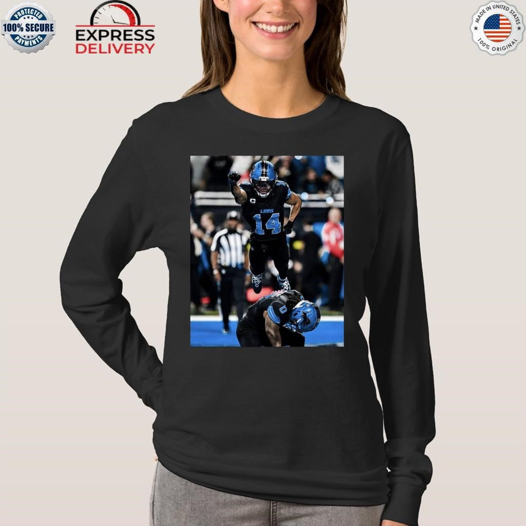 Lions Amon-Ra St. Brown Leap Shirt