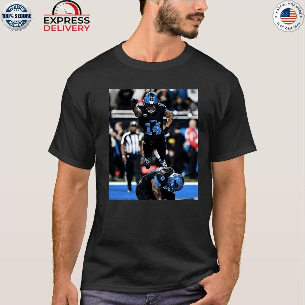 Lions Amon-Ra St. Brown Leap Shirt