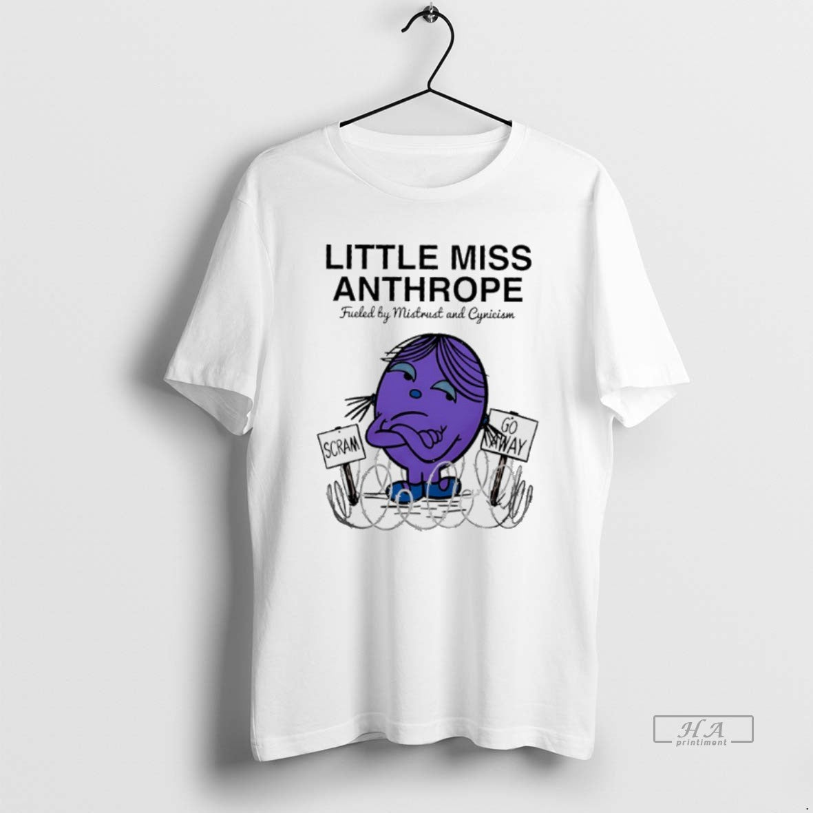 Official Little Miss Anthrope Fueled Mistrust And Cynicism T-Shirts, Hoodie, Sweatshirt | InkRitualCo.com