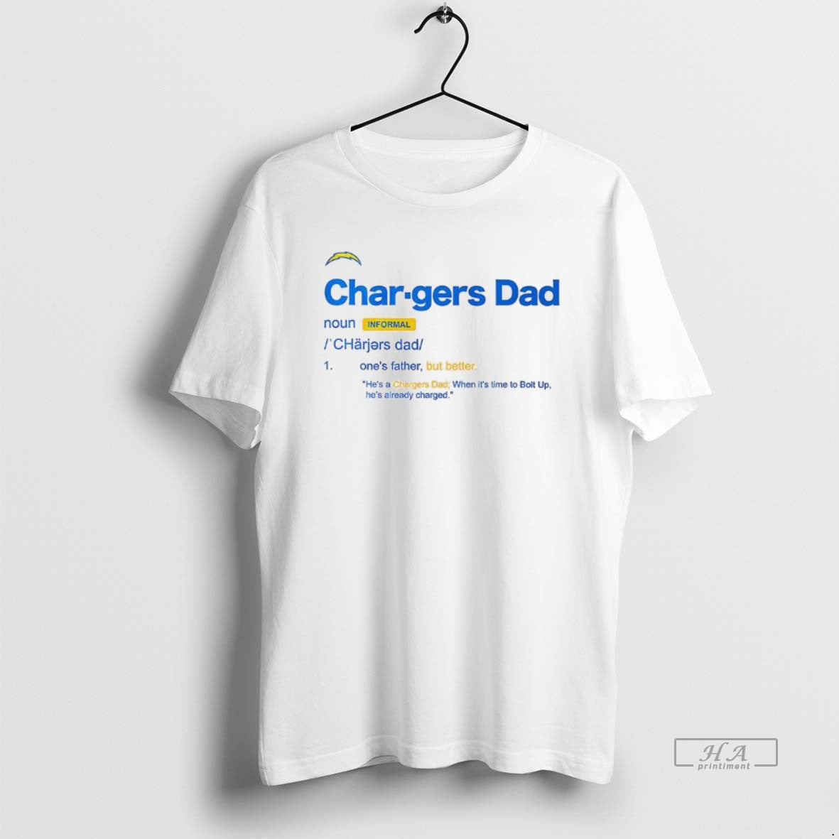 Official Los Angeles Chargers Dad Definition T-Shirts, Hoodie, Sweatshirt | InkRitualCo.com