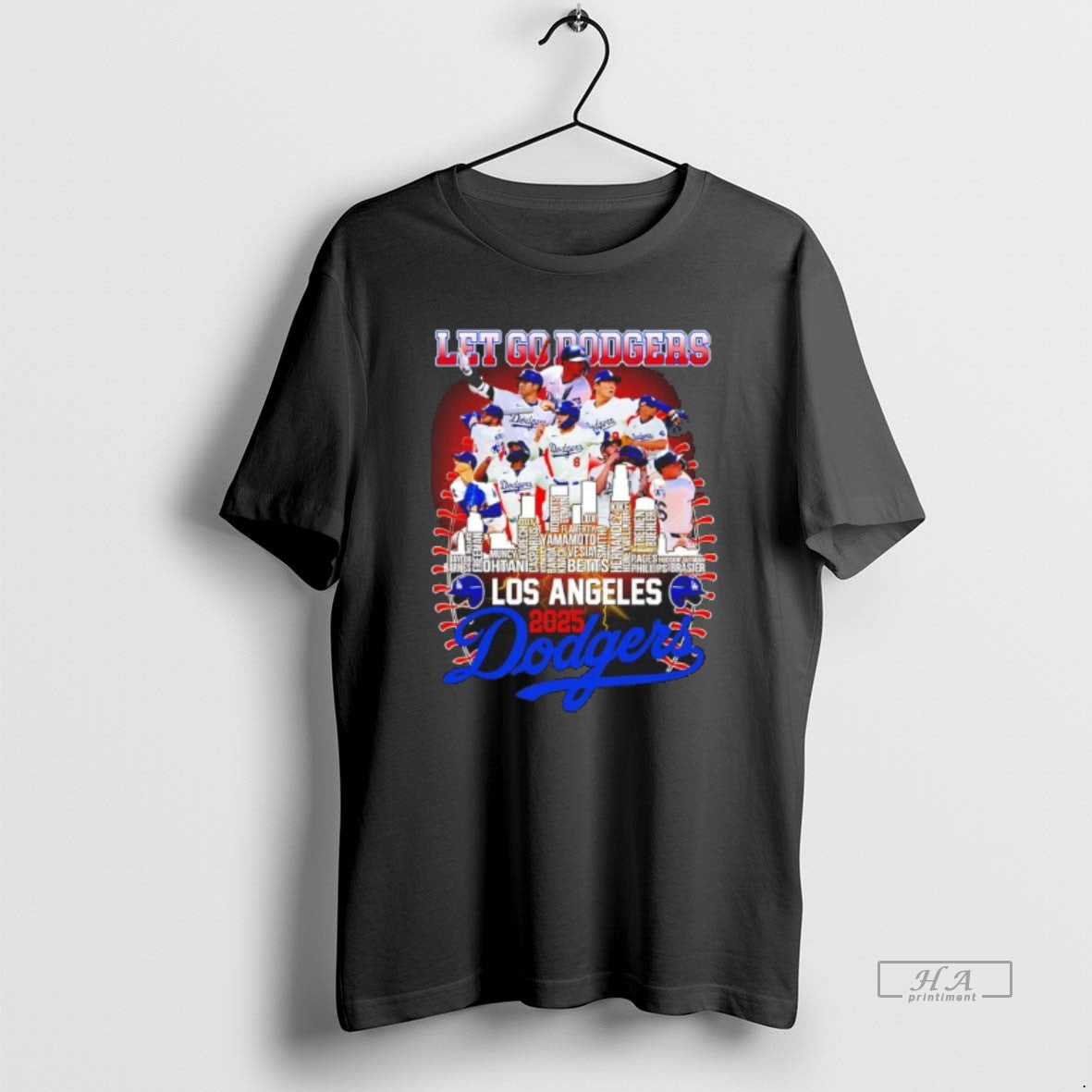 Official Los Angeles Dodgers 2025 National League Champions Lets Go Dodgers T-Shirts, Hoodie, Sweatshirt | InkRitualCo.com