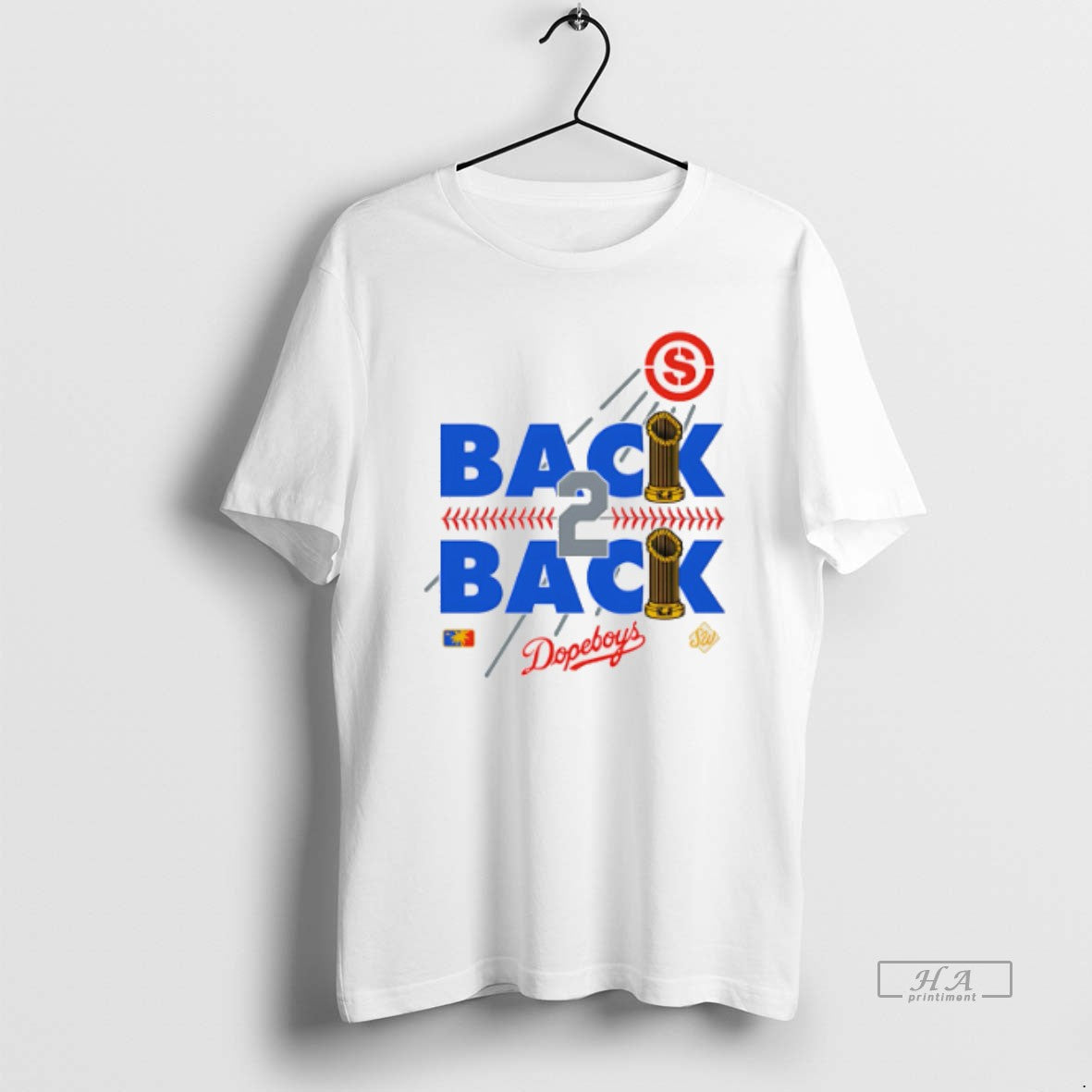 Official Los Angeles Dodgers Back 2 Back Champions 2 Trophy T-Shirts, Hoodie, Sweatshirt | InkRitualCo.com