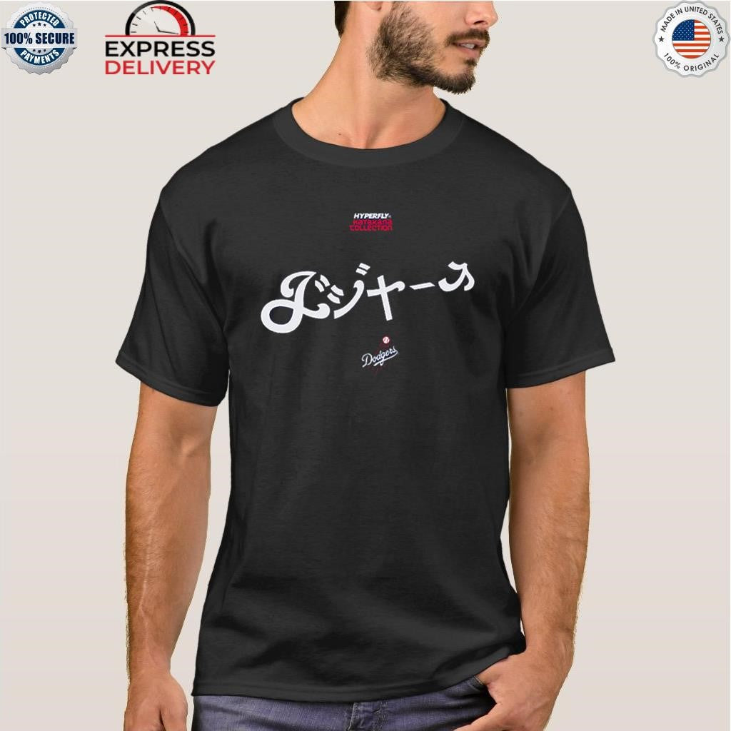 Los Angeles Dodgers Hyperfly Katakana Shirt