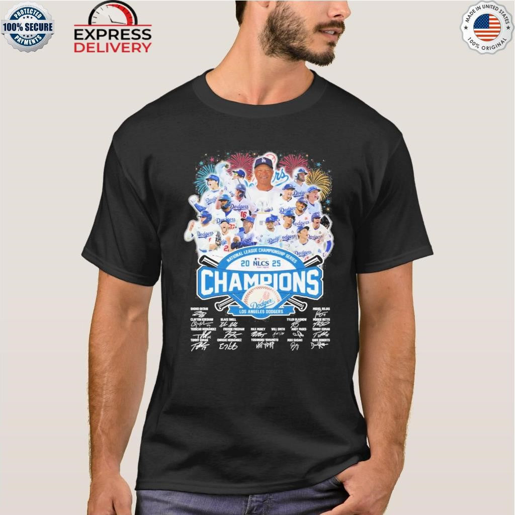 Los Angeles Dodgers National League Champions Series 2025 Shirt
