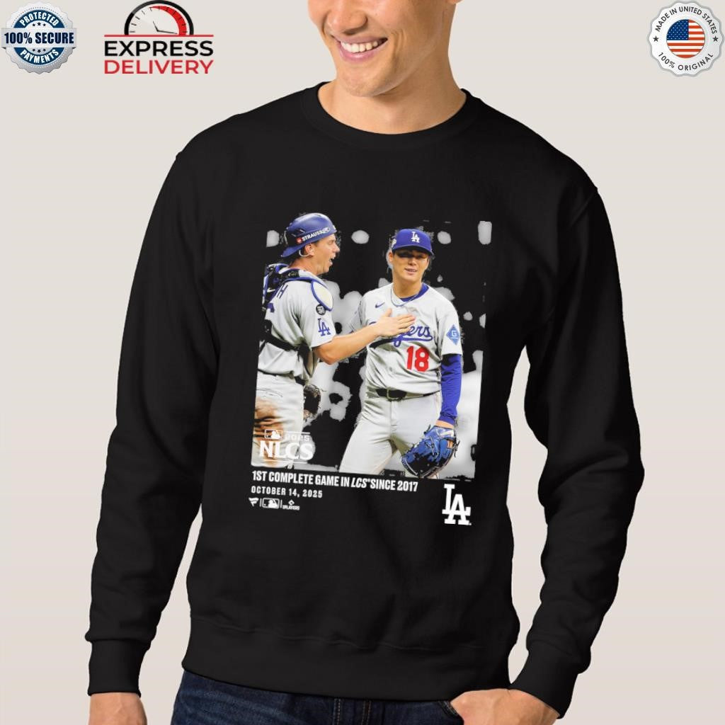 Los Angeles Dodgers Yoshinobu Yamamoto Black Hype Shirt