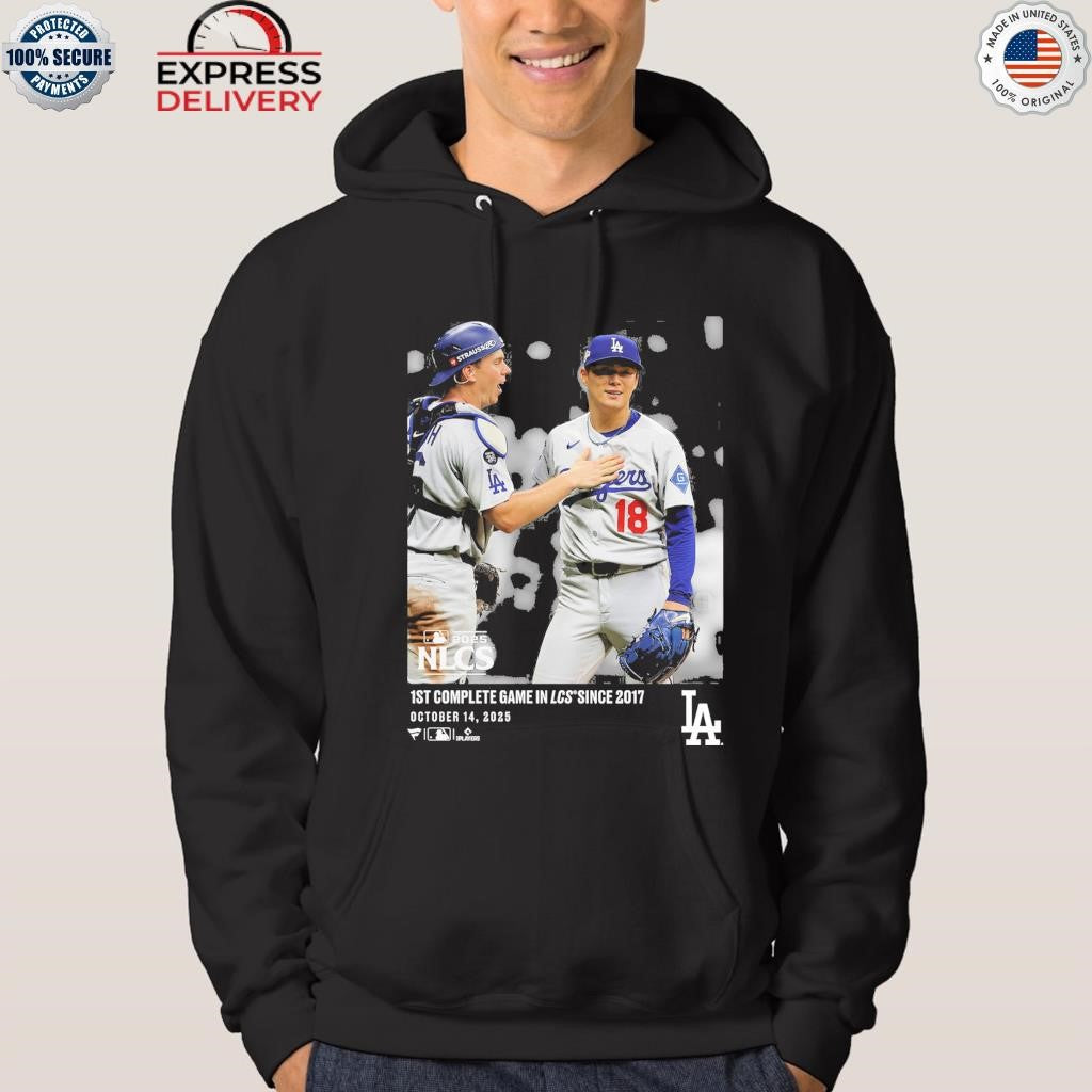 Los Angeles Dodgers Yoshinobu Yamamoto Black Hype Shirt