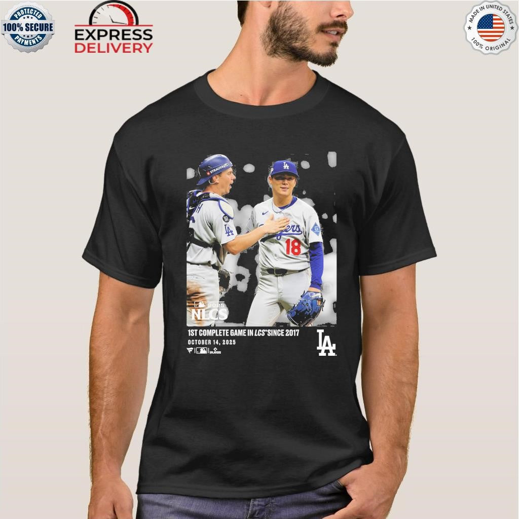 Los Angeles Dodgers Yoshinobu Yamamoto Black Hype Shirt