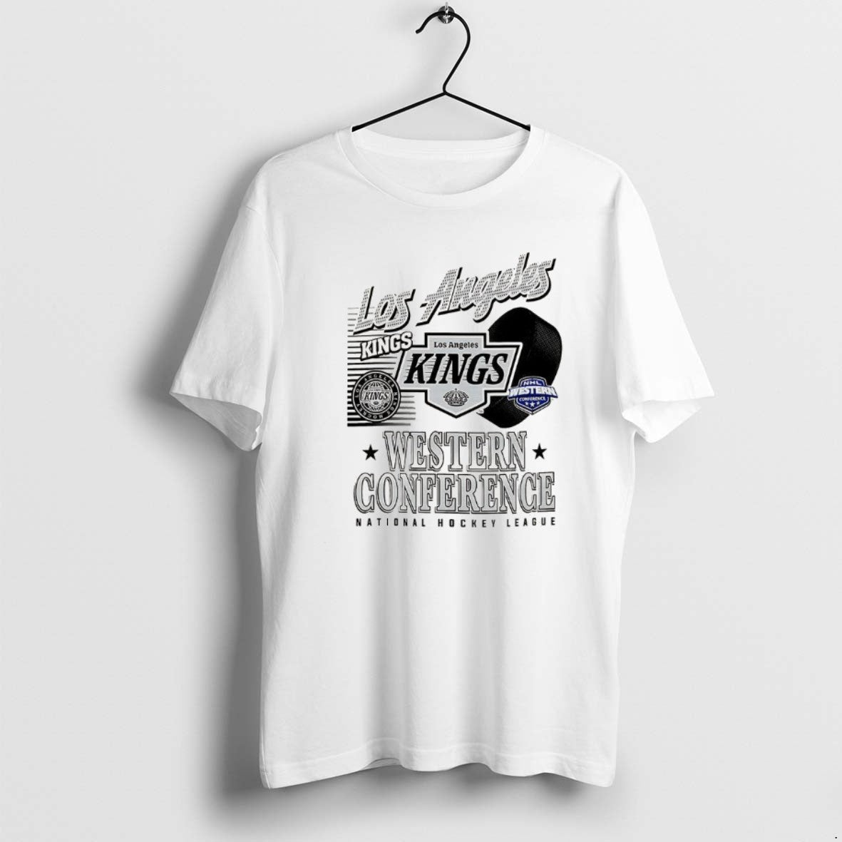 Official Los Angeles Kings Nhl Western Conference Logo And Ball T-Shirts, Hoodie, Sweatshirt | InkRitualCo.com