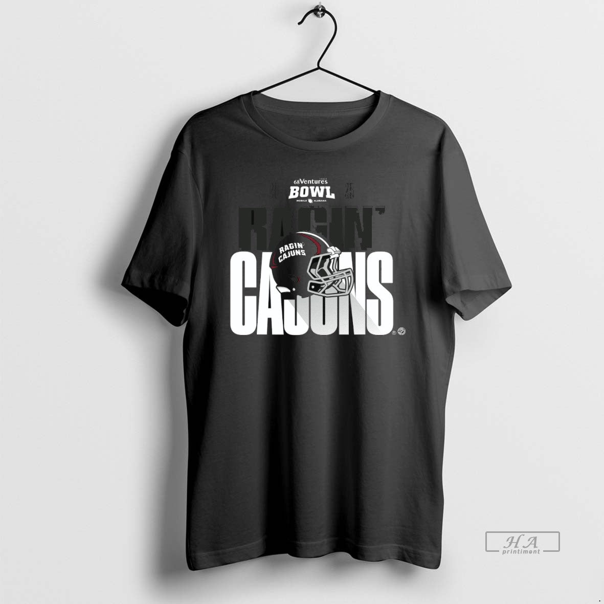 Official Louisiana Ragin Cajuns 2025 68 Ventures Bowl Helmet T-Shirts, Hoodie, Sweatshirt | InkRitualCo.com