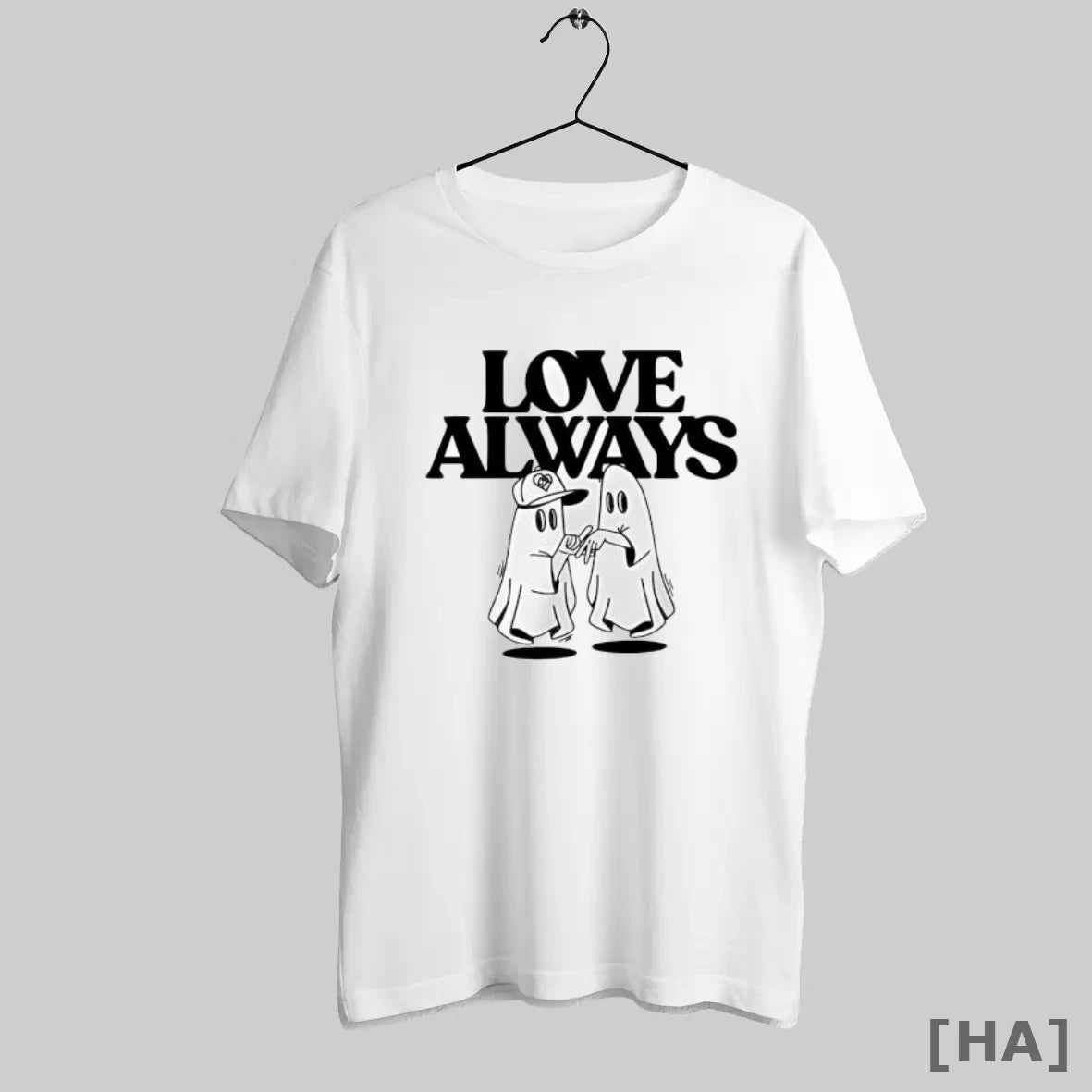 Official Love Always Ghost Couple Friendship Goal Cool Graphic T-Shirts, Hoodie, Sweatshirt | InkRitualCo.com